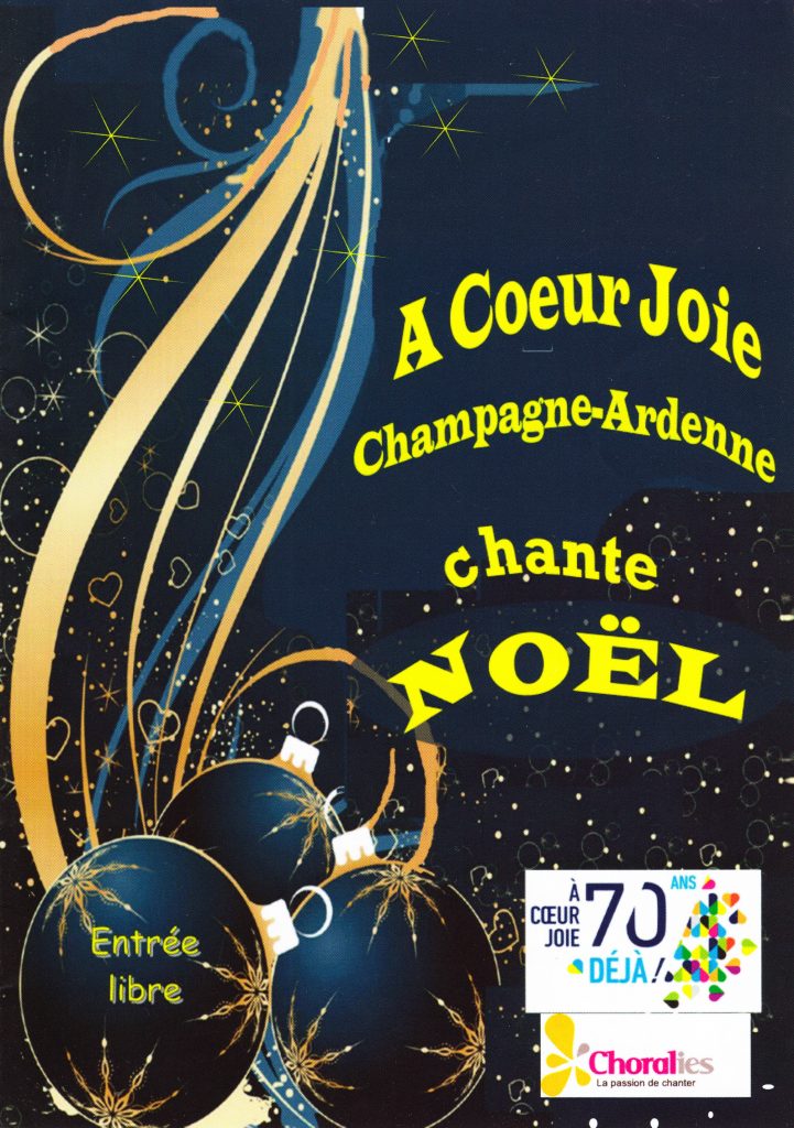 Concert commun du territoire Champagne-Ardennes le 18 novembre 2018 à Notre Dame des Trévois à Troyes